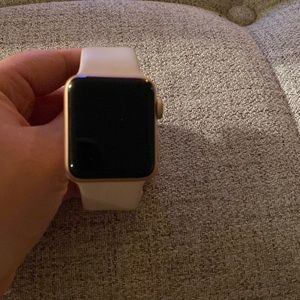 Rose Gold Series 3 Apple Watch with cellular!